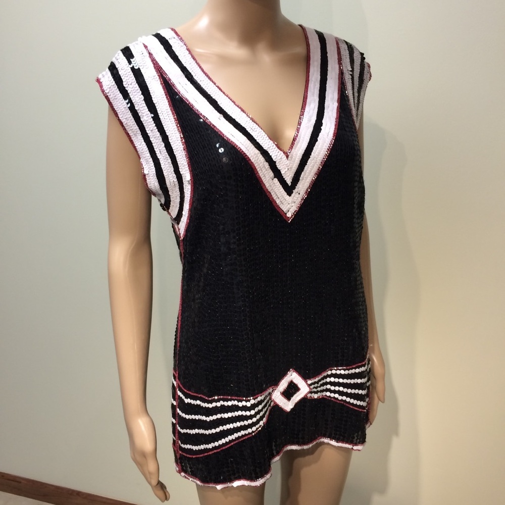 Foley + Corinna Sequin Tennis Vest